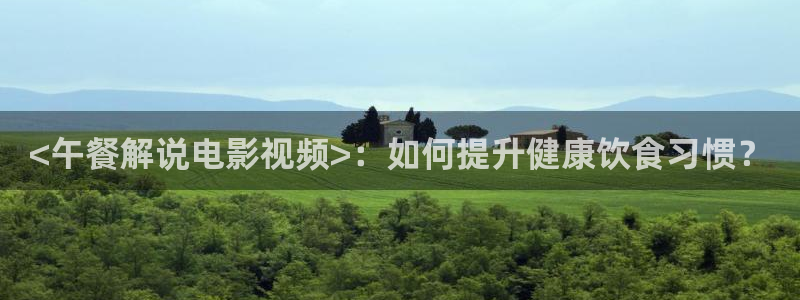 yy6090新视觉电影电视剧：<午餐解说电影视频>：如何提升健康饮食习惯？