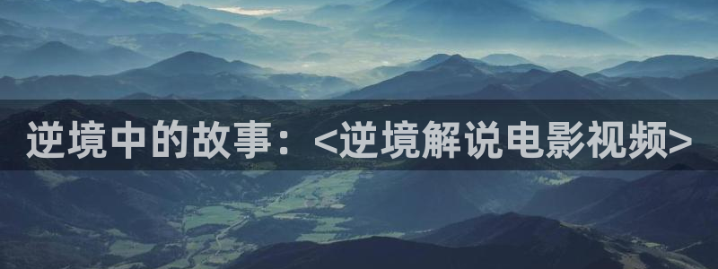 www新视觉：逆境中的故事：<逆境解说电影视频>