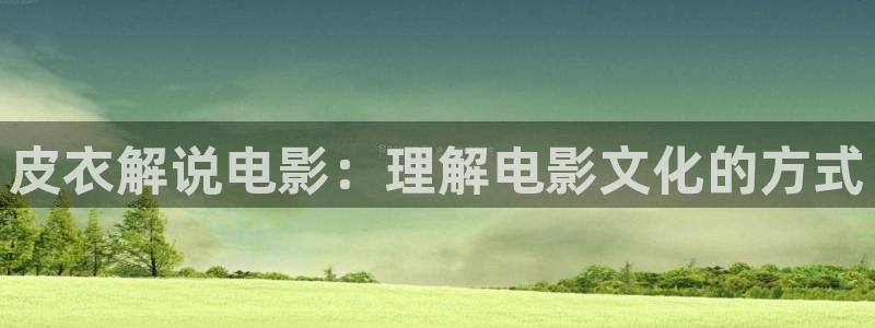 新视觉神马电影：皮衣解说电影：理解电影文化的方式